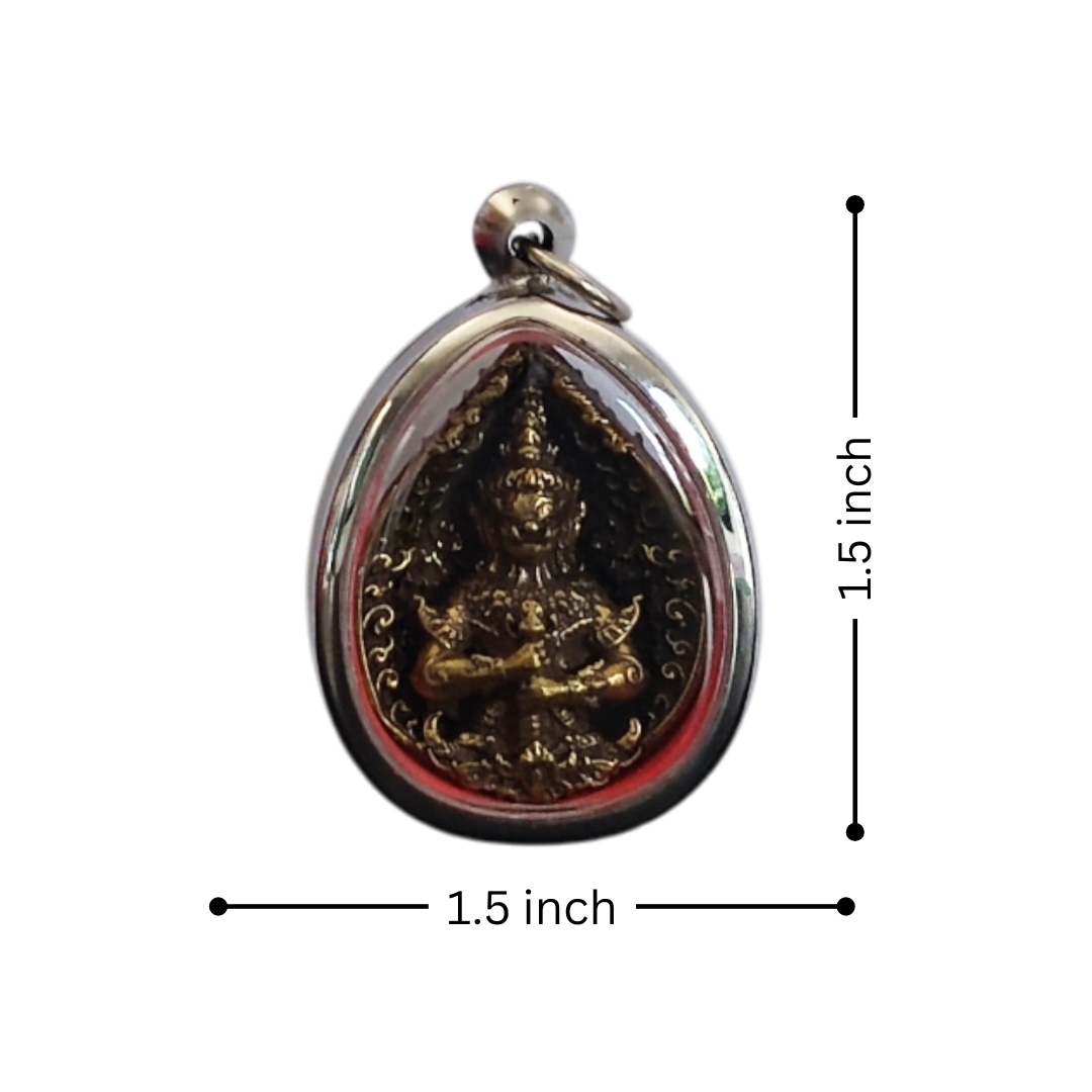 Thao Wessuwanno Medal by LP Wijit Thai Amulet