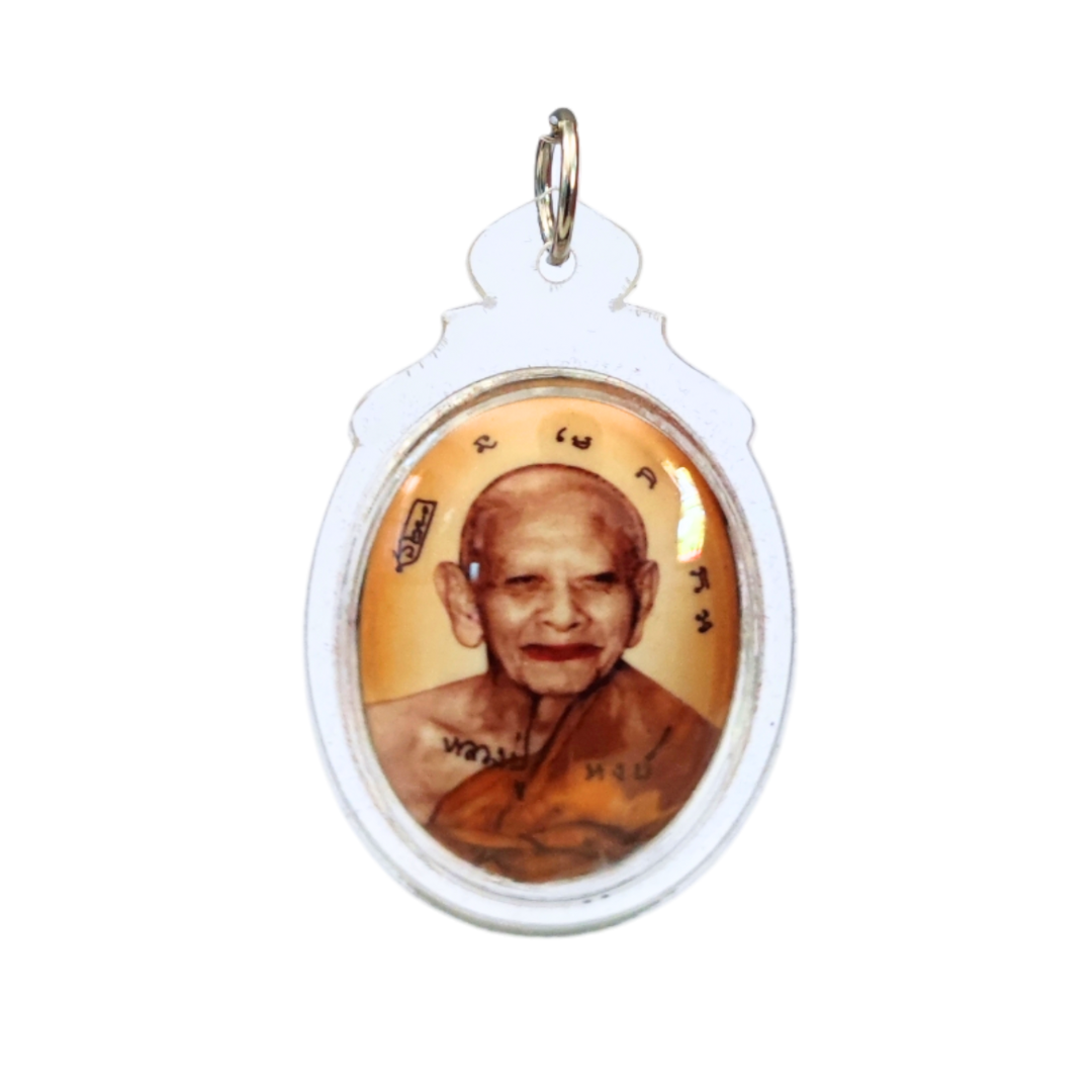 Luang Pu.Hong Pendant Sarika Back for Luck & Charm