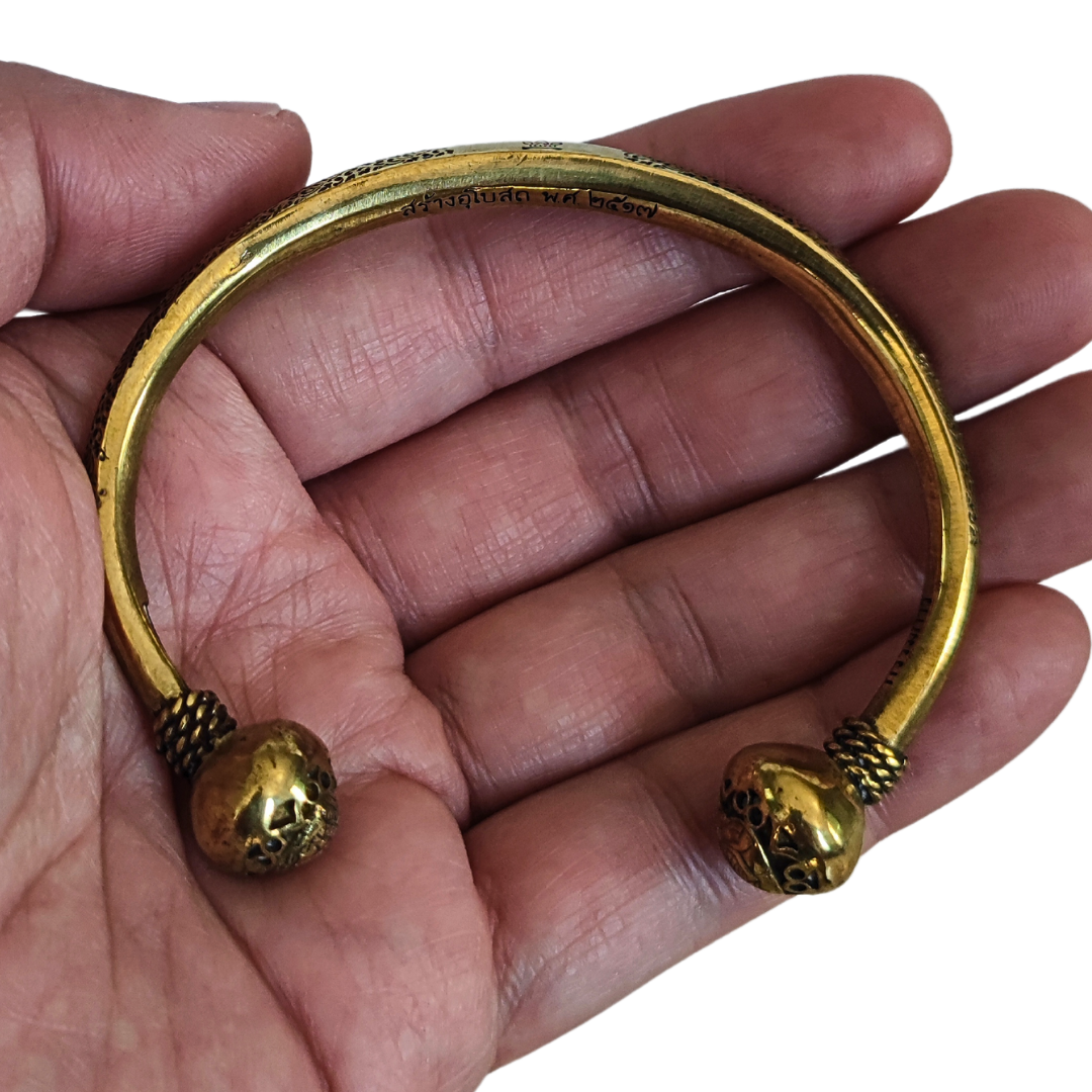 Sacred Thai Amulet Bracelet – Luang Pu Tim Wat Lahan Rai 1974 for Protection & Prosperity