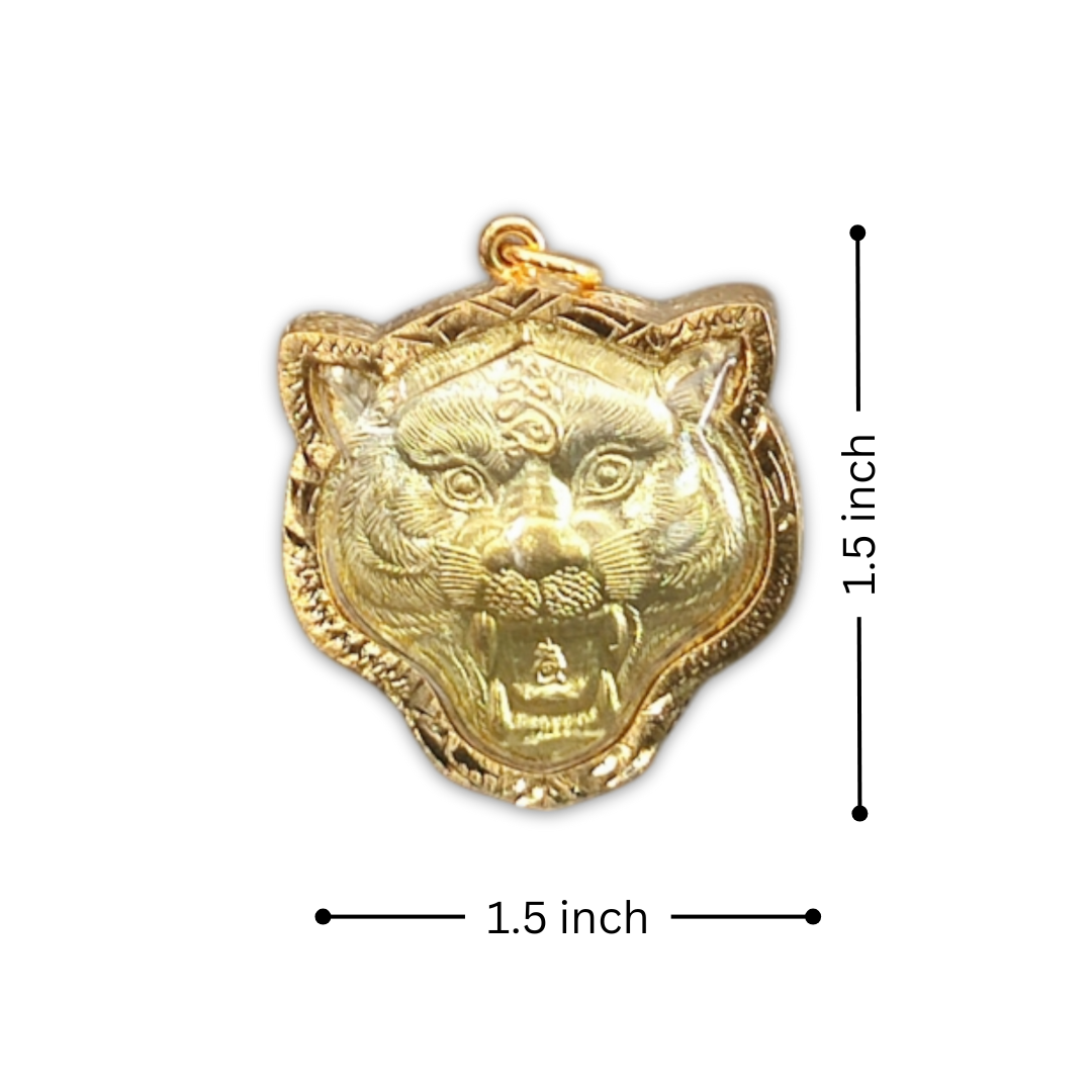 Tiger Pendant 1st Model LP Pern Thai Amulet