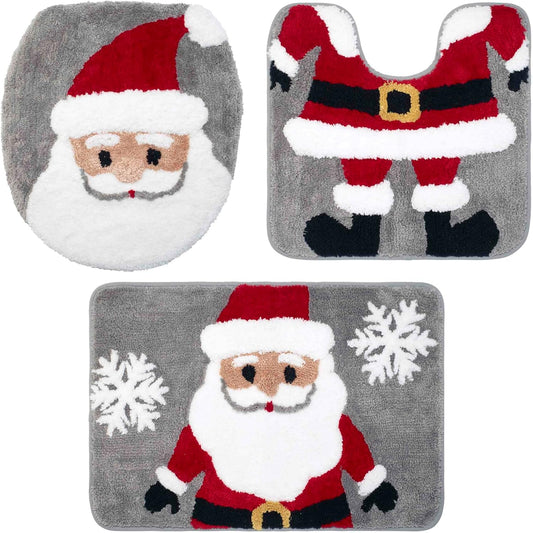 Avanti Linens Bath Rug Set – 3-Piece Holiday Home Decor for Cozy Bathrooms