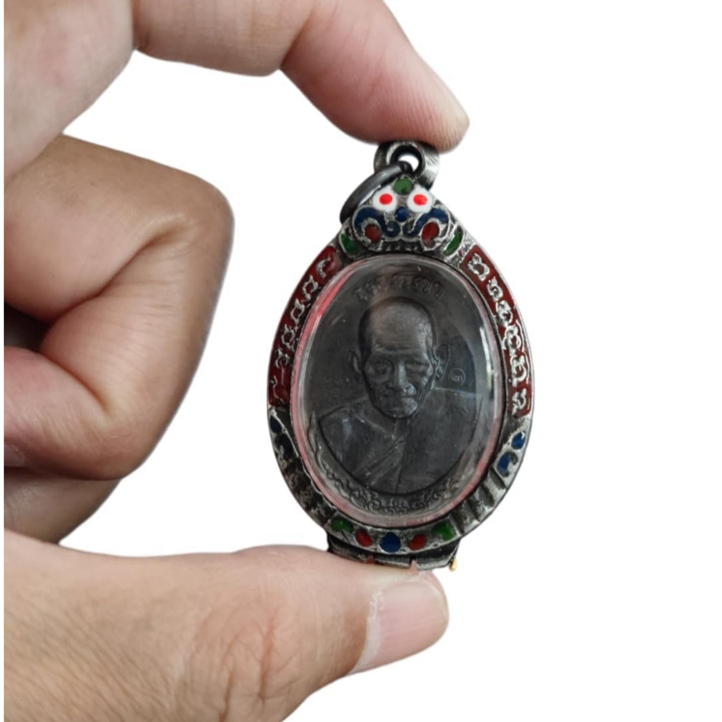 Luang Pu Maha Sila Phraya Hanuman Metta Model Coin Thai Amulet