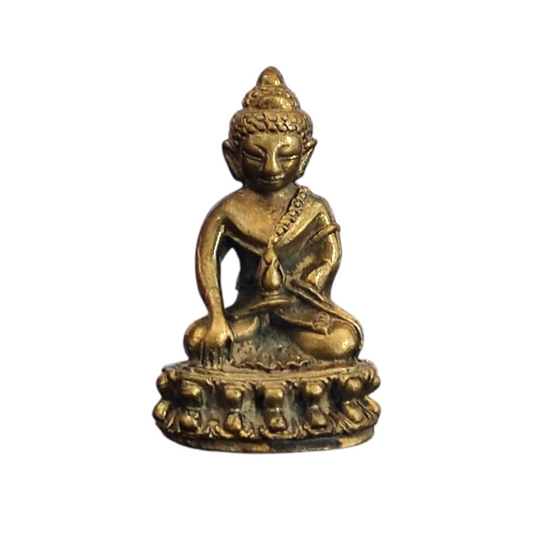 Phra Kring Amulet by LP Tim (with Sacred Code) – Thai Talisman for Protection & Prosperity