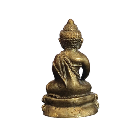 Phra Kring Amulet by LP Tim (with Sacred Code) – Thai Talisman for Protection & Prosperity