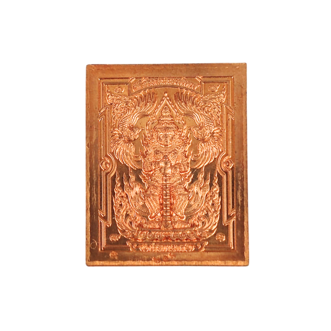 Rare LP Sothon Coin Amulet – Thao Wessuwan Thai Talisman for Protection & Fortune