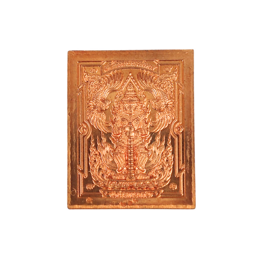 Rare LP Sothon Coin Amulet – Thao Wessuwan Thai Talisman for Protection & Fortune