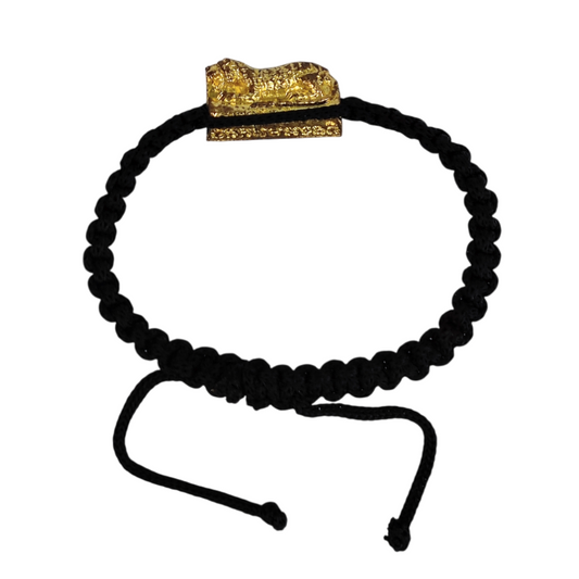 Small Tiger Takrut Bracelet – LP Pern Sacred Thai Amulet for Fortune & Protection