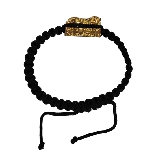 Small Tiger Takrut Bracelet – LP Pern Sacred Thai Amulet for Fortune & Protection