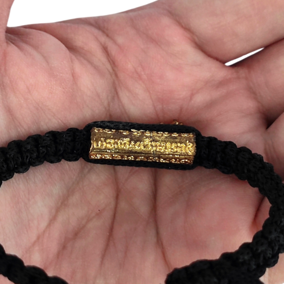 Small Tiger Takrut Bracelet – LP Pern Sacred Thai Amulet for Fortune & Protection