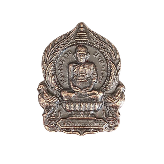 Thai Amulet | LP Ruay Commemorative Coin | Ruay 89 Model 2012 | Wat Tako Cultural Collectible