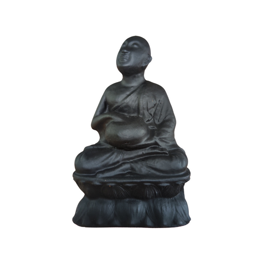 Phra Upakut Resin Statue – 2" Thai Blessing Figure from Chiang Mai