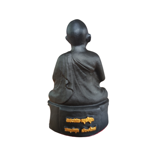 Phra Upakut Resin Statue – 2" Thai Blessing Figure from Chiang Mai