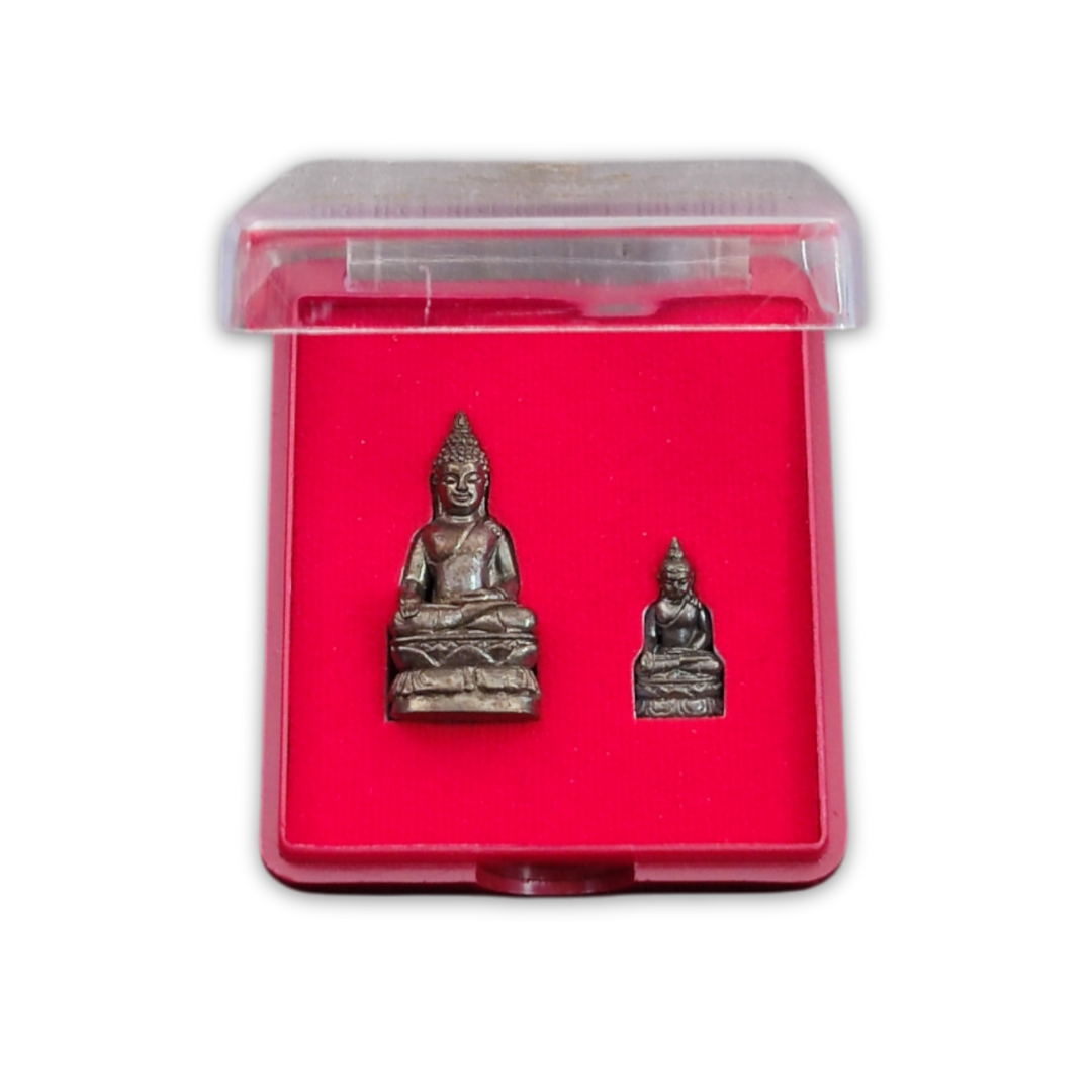 Phra Kring & Phra Chaiwat Pairipinat Set – Wat Bowonniwet 2007 Thai Amulet Collection