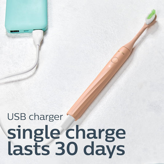Rechargeable Electric Toothbrush - Philips One by Sonicare (Shimmer)
