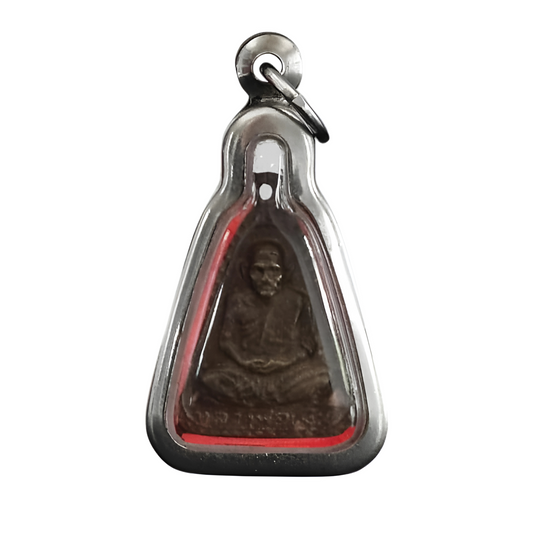 Sacred LP Ngern collectible featuring Yantra symbols and handcrafted materials