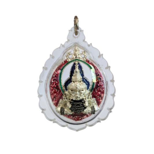 Rahu Om Jan Coin Thai spiritual charms and beads used for mindfulness and strength

