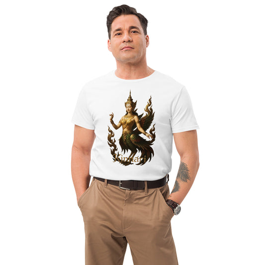Minimalist t-shirt with custom artwork